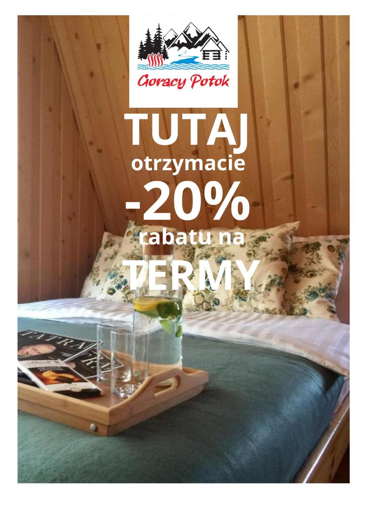 Villa U Haliny - Blisko Term & Goracego Potoku Szaflary Esterno foto